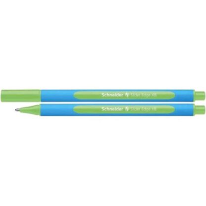 SCHNEIDER SLIDER EDGE PENNA A SFERA VERDE CHIARO PUNTA CONICA 1mm CONF 10 Pz.