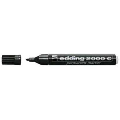EDDING 2000C MARCATORE PERMANTE NERO PUNTA TONDA 1.50/3 mm CONF 10 PZ.