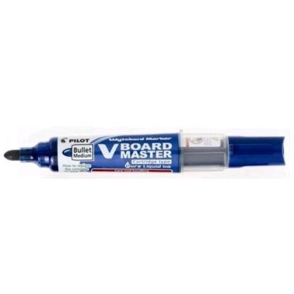 PILOT V BOARD MASTER MARCATORE PER LAVAGNA BLU PUNTA TONDA 2.30 mm CONF 10 Pz.