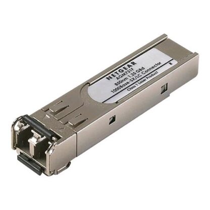 NETGEAR PROSAFE GBIC MODULE 1000BASE-SX FIBER SFP CONVERTITORE MULTIMEDIALE DI RETE 65 NM