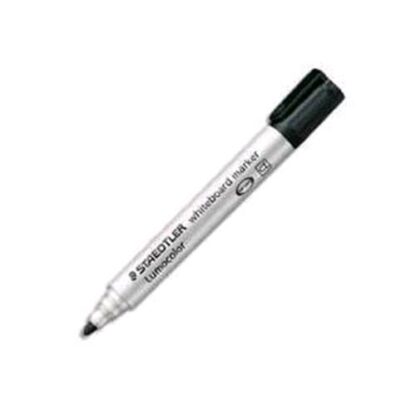 STAEDTLER LUMOCOLOR WHITEBOARD MARCATORE PER LAVAGNE NERO PUNTA TONDA 2 mm CONF 10 Pz.