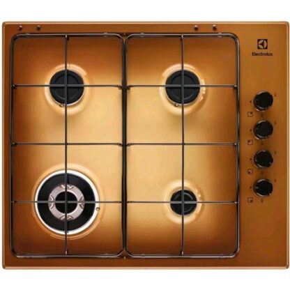 ELECTROLUX EGS6414T PIANO COTTURA A GAS 4 FUOCHI 60CM COLORE TERRA DI FRANCIA