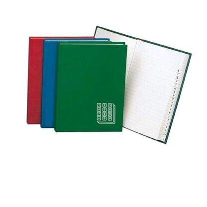 BLASETTI RUBRICA TELEFONICA CARTONATA FILO REFE 150X210 mm A5 96 FOGLI 70 GR COL. ASSORTITI