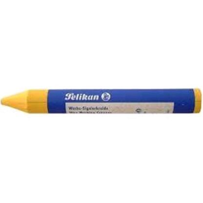PELIKAN 772 PASTELLI VETROGRAFICI 12X95 mm COL. GIALLO CONF 12 Pz.