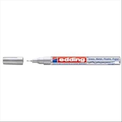 EDDING 780 MARCATORE PERMANENTE ARGENTO PUNTA FINE 0.8 mm CONF 10 Pz.
