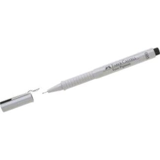 FABER CASTELL ECCO-PIGMENT PENNA PUNTA IN FIBRA 0.5 mm COL. NERO CONF 10 Pz.