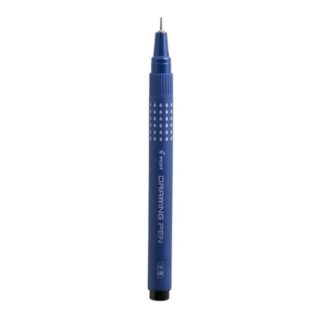 PILOT DRAWING PEN PENNA PUNTA IN FIBRA AD AGO 0.28/0.50 mm NERO CONF 12 Pz.