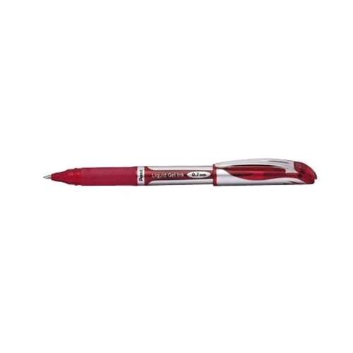 PENTEL ENERGEL XM PENNA ROLLER A SCATTO INCHIOSTRO GEL ROSSO PUNTA CONICA 0.70 mm CONF 12 Pz.