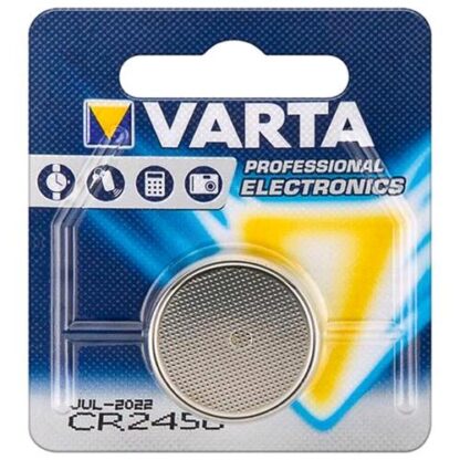 VARTA CR 2450 (LITIO) BATTERIA A BOTTONE CONF 1 Pz.