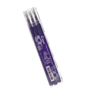 PILOT FRIXION BALL REFILL VIOLA PUNTA CONICA 0.70 mm CONF 3 Pz.