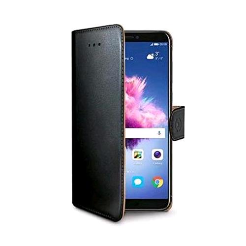 CELLY HUAWEI P SMART/ENJOY 7S CUSTODIA IN ECOPELLE COLORE BLACK