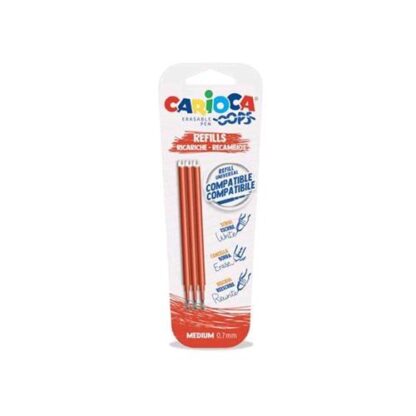 CARIOCA OOPS REFILL ROSSO PUNTA MEDIA CONF 3 Pz.