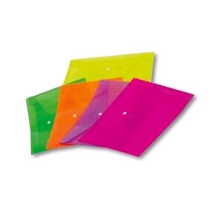 ORNA BUSTE CON BOTTONE A6 COL. ASSORTITI CONF 12 Pz.