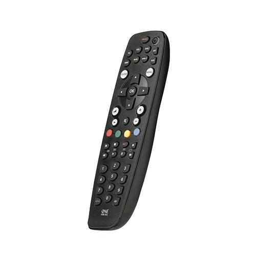 ONE FOR ALL OFA 8 TELECOMANDO UNIVERSALE CONTROLLA FINO AD 8 DISPOSITIVI TV SET TOP BOX DVD PLAYER BLU-RAY AUDIO HI-FI HOME CINEMA MEDIA CENTER CONSOLE DI GIOCO E AUX