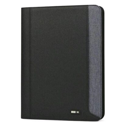 NIJI PORTABLOCCO IN TESSUTO CON TASCA INTERNA 260X340 mm A4 COL. NERO