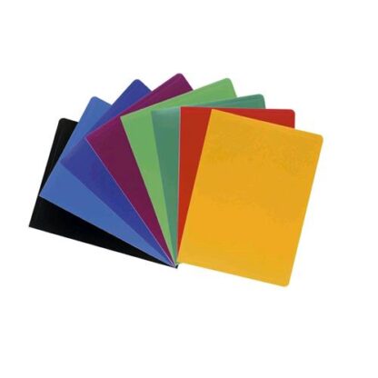 EXACOMPTA PORTALISTINI IN PP 240X320 mm A4 60 BUSTE OPACHE COL. ASSORTITI