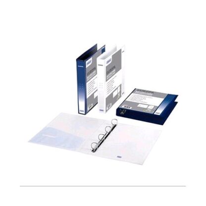 FAVORIT EUROPA RACCOGLITORE PERSONALIZZABILE 4 ANELLI QUADRI DA 65 MM IN PP 220X300 MM COL. BIANCO