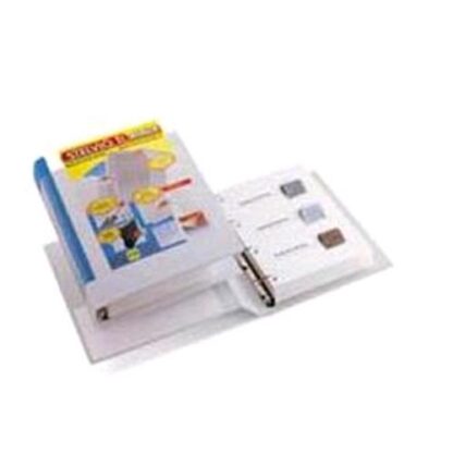 SEI ROTA STELVIO RACCOGLITORE PERSONALIZZABILE 4 ANELLI A D DA 30MM IN COLPAN 220X300MM DORSO 4.5CM COL. BLU