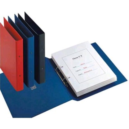 SEI ROTA RIO RACCOGLITORE 4 ANELLI TONDI 30MM IN COLPAN 220X300MM DORSO 3CM COL. BLU