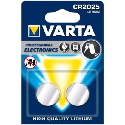 VARTA CR2016 BATTERIA A BOTTONE AL LITIO 3V CONF 2 Pz.