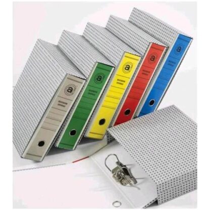 BREFIOCART UNIVERSALE REGISTRATORE FORMATO PROTOCOLLO 285X350X80 mm COL. VERDE CONF 12 Pz.