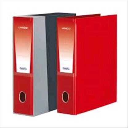 FAVORIT UNICO REGISTRATORE FORMATO LEGALE C/CUSTODIA 230X330X80 mm COL. ROSSO