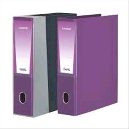 FAVORIT UNICO REGISTRATORE FORMATO LEGALE C/CUSTODIA 230X330X80 mm COL. VIOLA