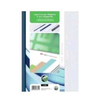 LEBEZ COPERTINE IN PVC 210X297 mm A4 200 MY COL. TRASPARENTE CONF 100 Pz.
