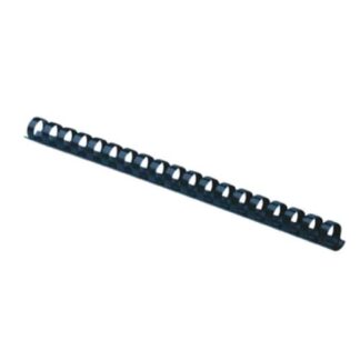 FELLOWES DORSO A SPIRALE IN PLASTICA PASSO 14.28 mm 21 ANELLI DA 16 mm A4 RILEGATURA MIN. 90 MAX 120 FOGLI COL. NERO CONF 100 Pz.