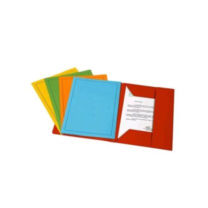 FRASCHINI CARTELLA 3 LEMBI + STAMPA 250X350 mm 200GR COL. ASSORTITI CONF 25 Pz.