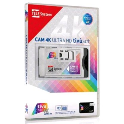 TELESYSTEM CAM TIVUSAT 4K CON CARD