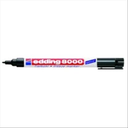 EDDING 8000 MARCATORE PERMANENTE PUNTA TONDA 1 mm COL. NERO CONF 10 Pz.