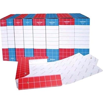 RESISTO CENTRO BOX CARTELLA PROGETTI 250X350 mm DORSO 8 CM COL. BLU CONF 5 Pz.