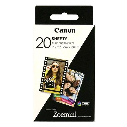 CANON KIT CARTA ZINK ZP-2030 20 FOGLI 5 X7 cm LUCIDA