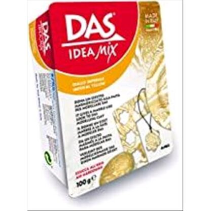 DAS IDEA MIX PASTA DA MODELLARE COL.GIALLO IMPERIALE CONF DA 100 GR