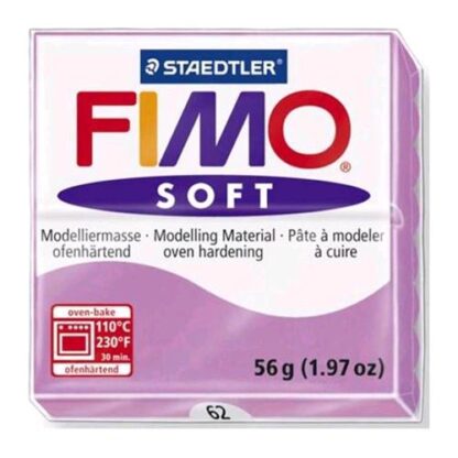 STAEDTLER FIMO SOFT PASTA DA MODELLARE COL. LAVANDA PANETTO DA 56 GR