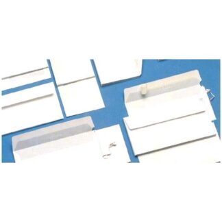 BLASETTI BUSTE DI CARTA CON FINESTRA E STRIP ADATTE STAMPA LASER 110X230 mm COL. BIANCO CONF 500 Pz.