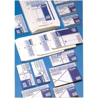 BLASETTI BUSTE DI CARTA TAGLIO A PUNTA SENZA FINESTRA 110X230 mm 70 GR COL. BIANCO CONF 40 Pz.