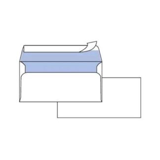 PIGNA EDERA BUSTE DI CARTA SENZA FINESTRA CON STRIP 120X180 mm 90 GR COL. BIANCO CONF 500 Pz.