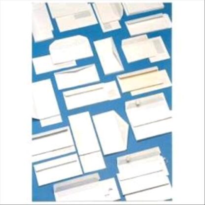 BLASETTI CAMPIDOGLIO BUSTE DI CARTA SENZA FINESTRA TAGLIO A PUNTA GOMMATA 75X112 mm 80 GR COL. BIANCO CONF 500 Pz.
