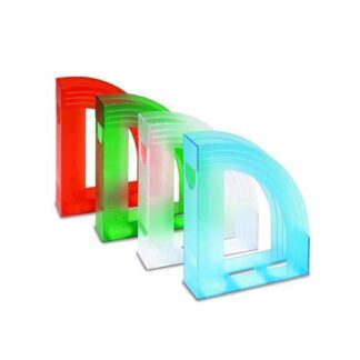 FELLOWES MODULA PORTARIVISTE IN PLASTICA 300X245X75 mm COL. VERDE TRASPARENTE