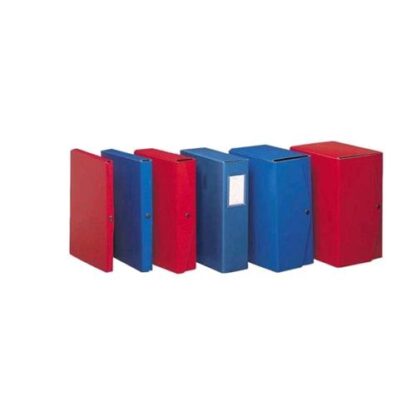 KING MEC PROGETTI SCATOLA ARCHIVIO IN PP 260X350 mm A4 DORSO 8 CM COL. BLU