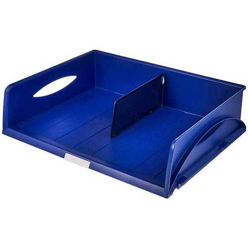 LEITZ SORTY JUMBO VASCHETTA PORTACORRISPONDENZA 47X35X11 CM COL. BLU