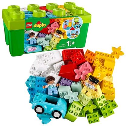 LEGO DUPLO CONTENITORE DI MATTONCINI CON 2 PERSONAGGI