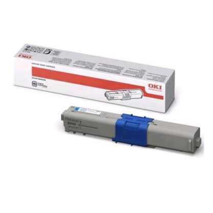 OKI 44469724 TONER CIANO 5.000 PAGINE PER C500 / C510 / C510DN / C530DN / C561DN / C511 / C531 / C530 / MC562 / MC561