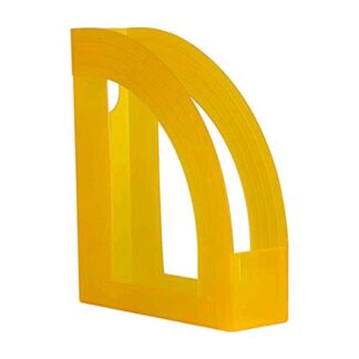 FELLOWES MODULA PORTARIVISTE IN PLASTICA 300X245X75 mm COL. GIALLO TRASPARENTE