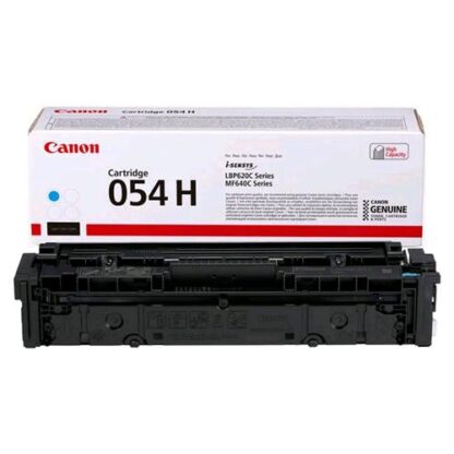 CANON 054 H TONER CIANO 2.300 PAGINE PER PER IMAGECLASS LBP622, MF641; I-SENSYS LBP621, LBP623, MF641, MF643, MF645; SATERA LBP622