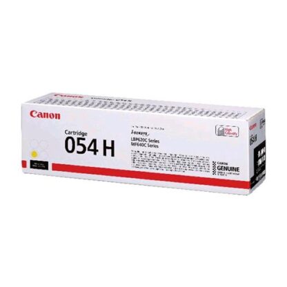 CANON 054 H TONER GIALLO 2.300 PAGINE PER PER IMAGECLASS LBP622, MF641; I-SENSYS LBP621, LBP623, MF641, MF643, MF645; SATERA LBP622
