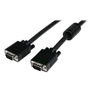 STARTECH CAVO VGA MONITOR COASSIALE ALTA RISOLUZIONE HD-15 (VGA) (M) A HD-15 (VGA) (M) 20 MT NERO