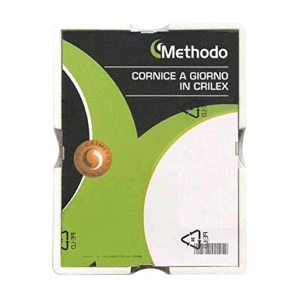 METHODO CORNICE A GIORNO IN CRILEX DA MURO 240X300 mm COL. TRASPARENTE